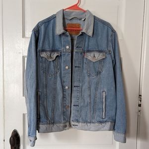 Men's L two tone Levi jean jacket
